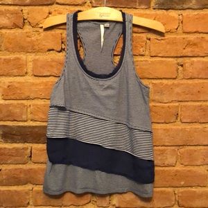 Lauren Conrad Blue Knit Tank Top